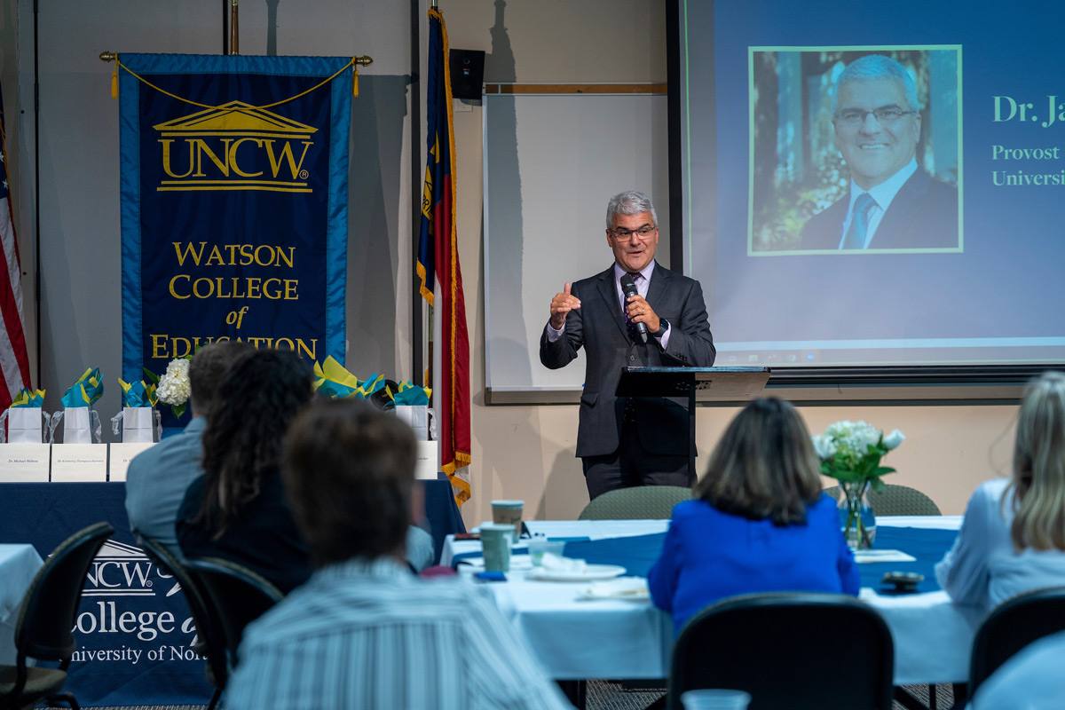 Provost at reception