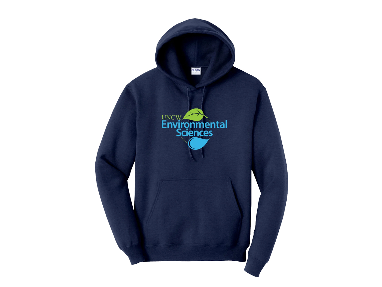 Navy blue EVS branded sweatshirt