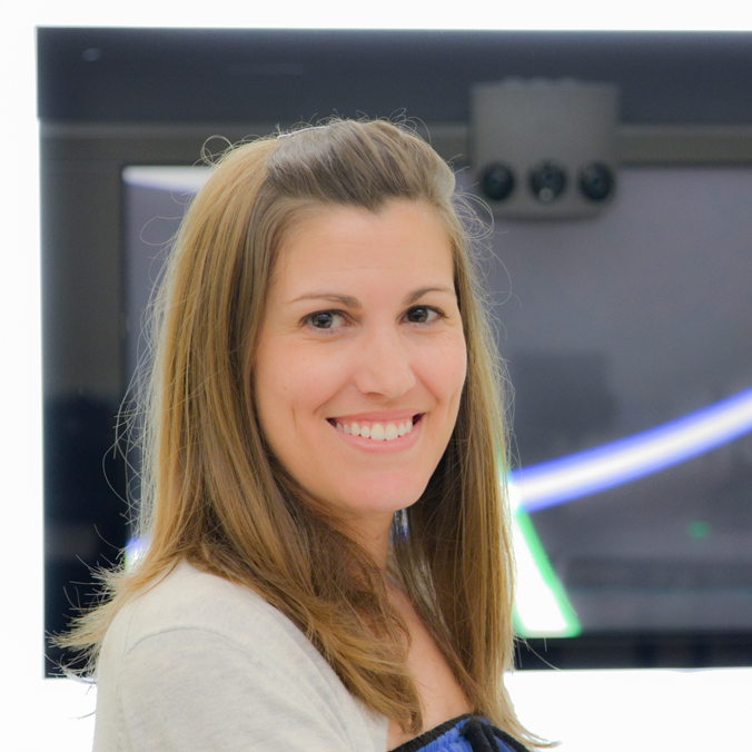 Image of student Ashley smiling