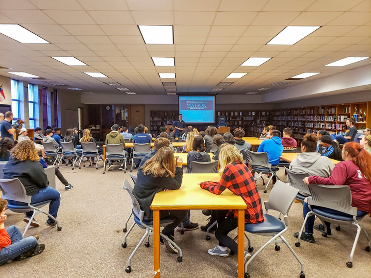 Class learning in library