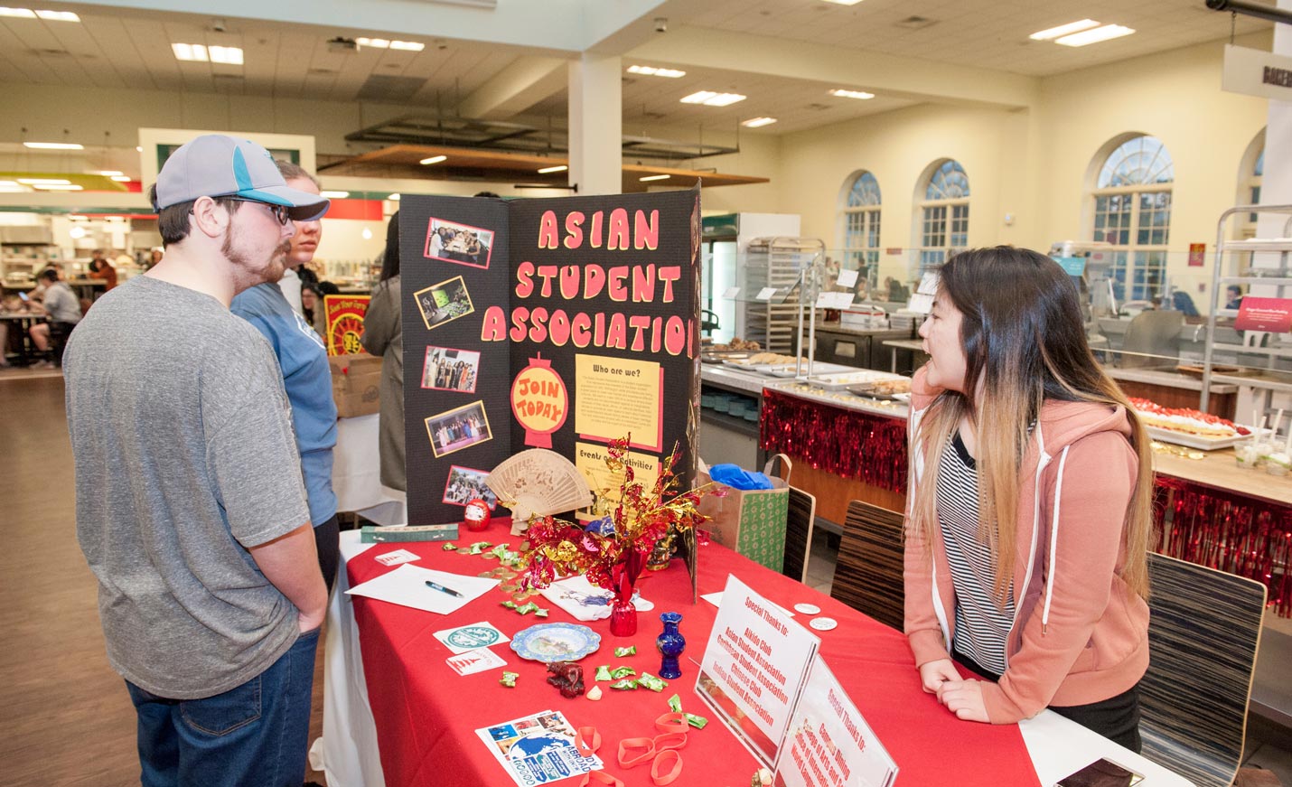 Asian sStudent Association information table 