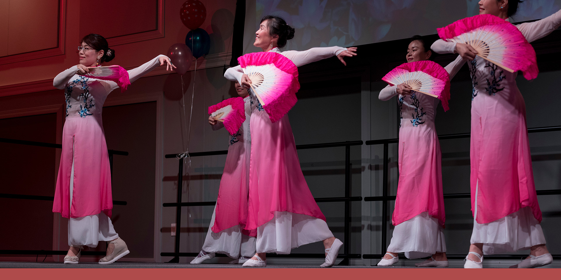 Performers dance during the annual Chinese New Year Celebration