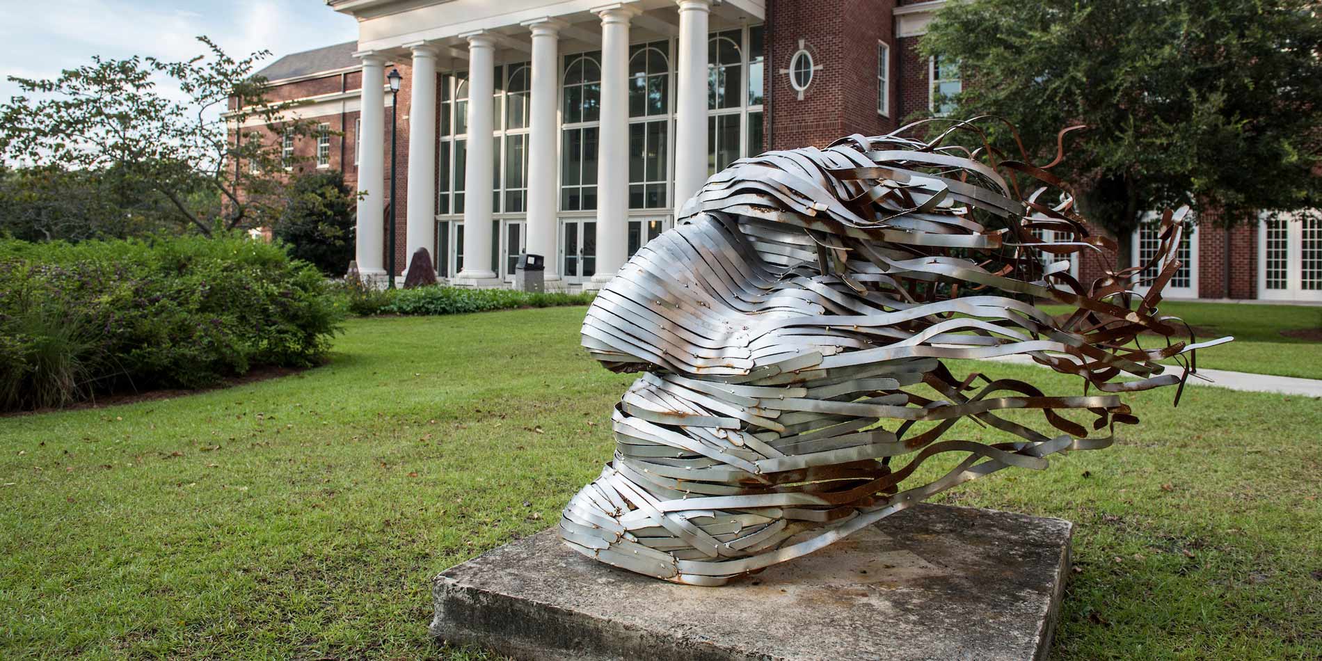 Campus sculpture