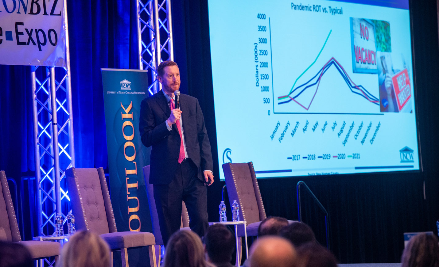 Speaker at conference