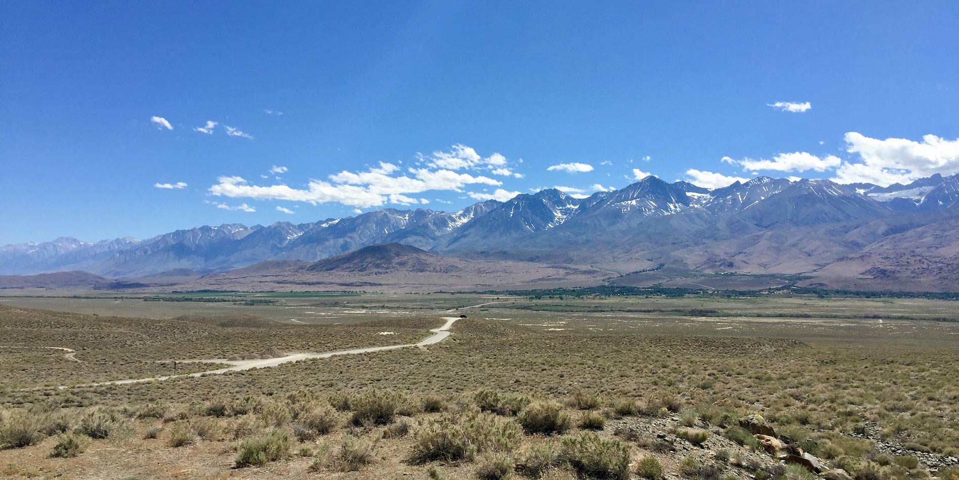 Road leading into the mountains