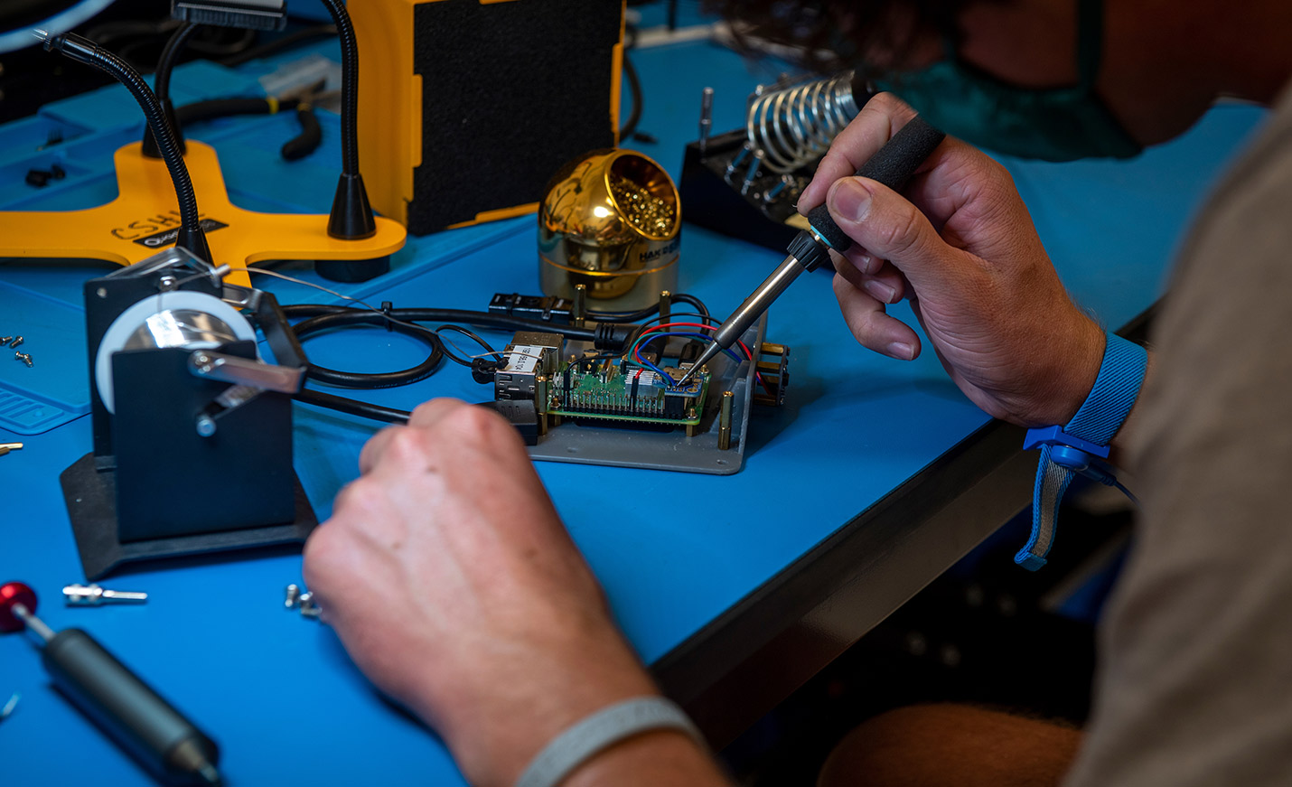Soldering Motherboard