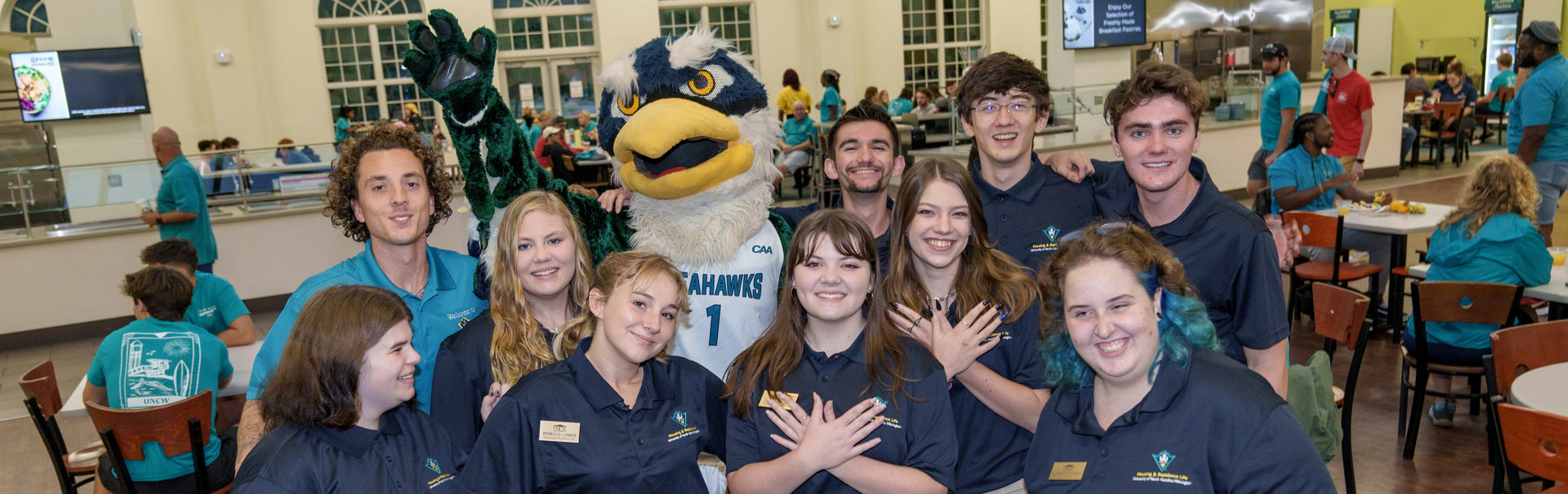 UNCW students