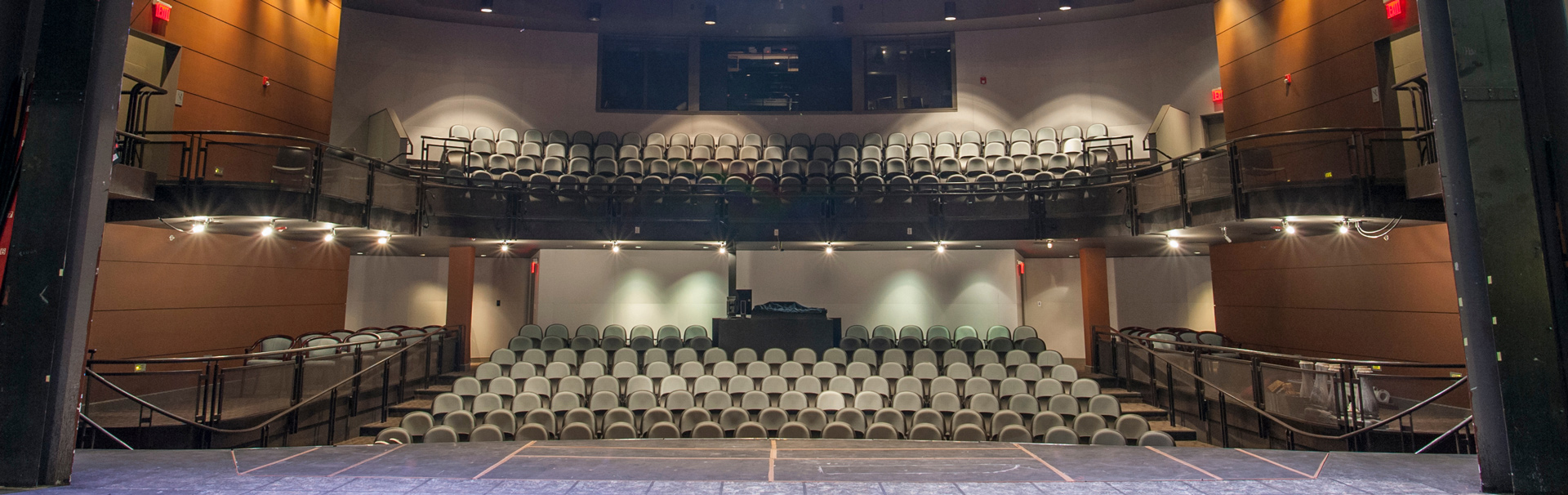 View from the Cultural Arts Building MainStage into the audience