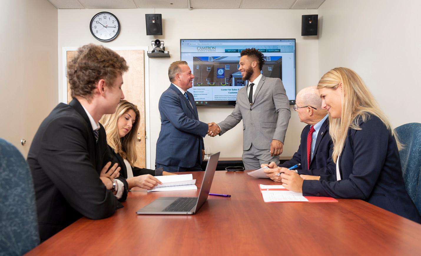 Office meeting