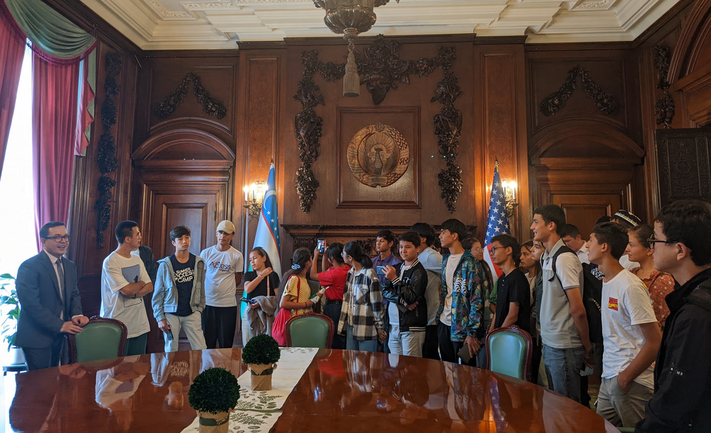 summer access camp inside embassy