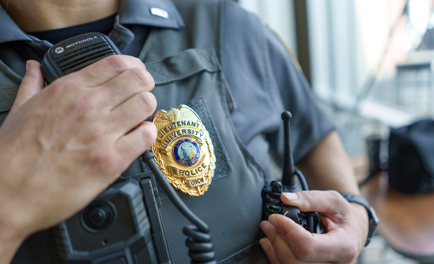 University Police badge