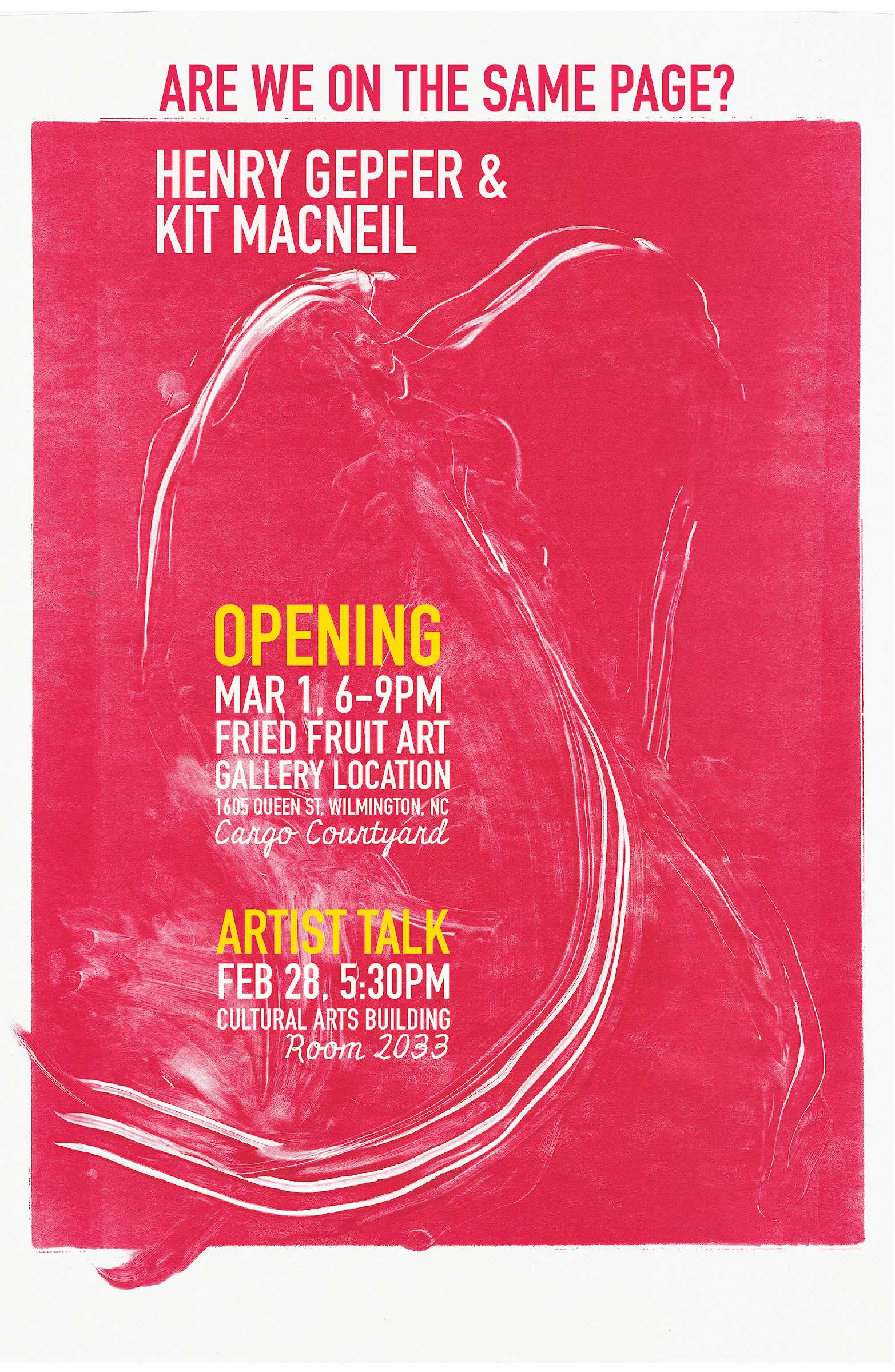 Henry and Kit Graphic Poster design