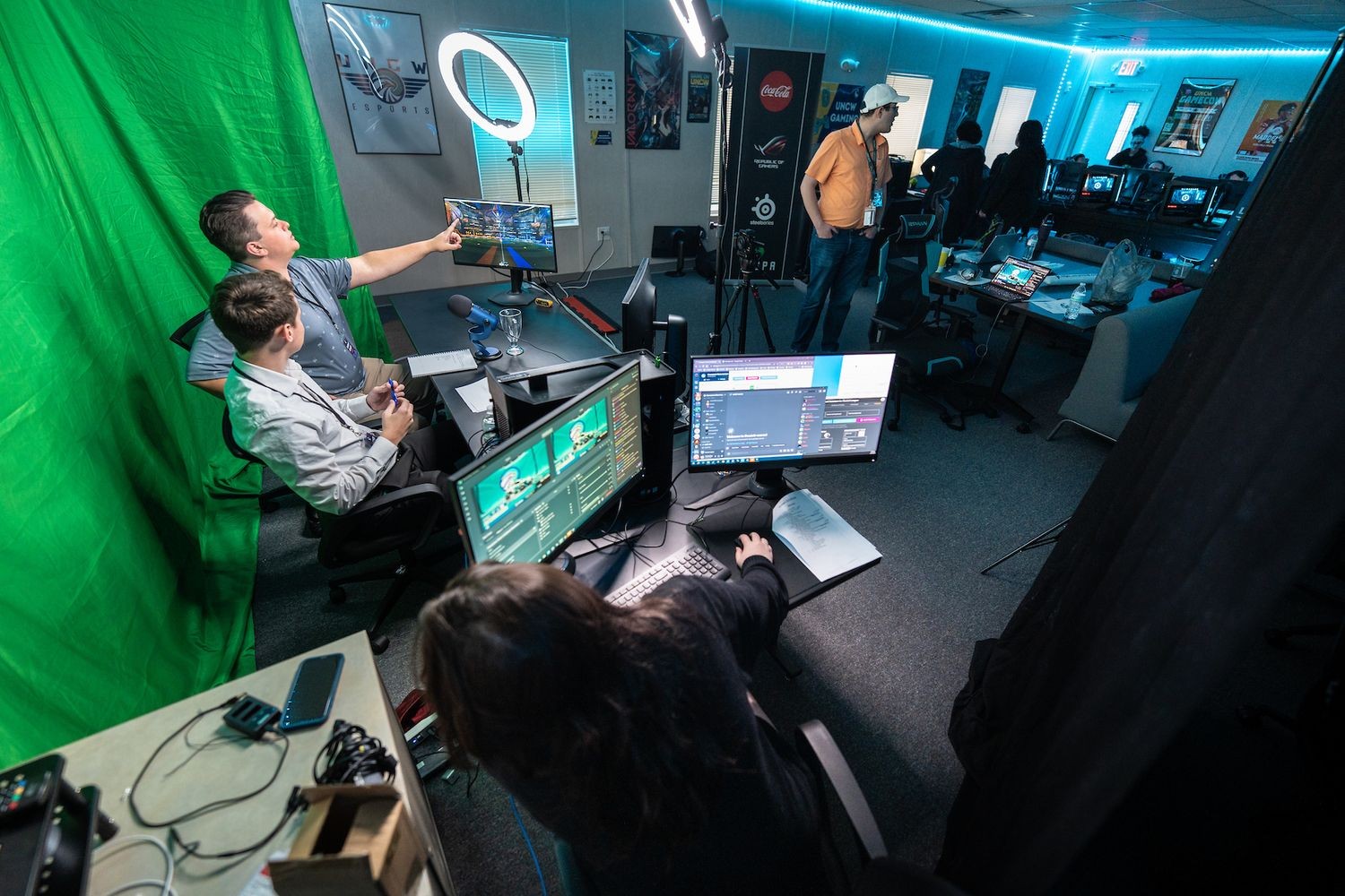 The UNCW Esports program holds its Champions Shore Invitational Rocket League Tournament