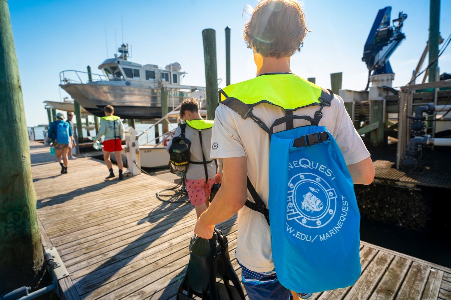 MarineQuest students