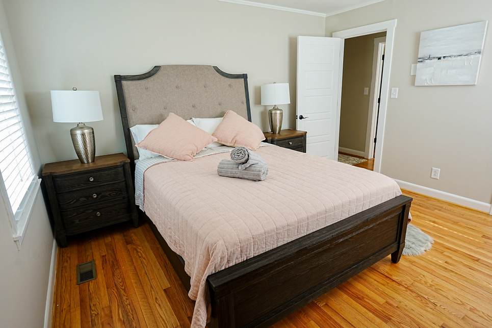 Bedroom in combs house
