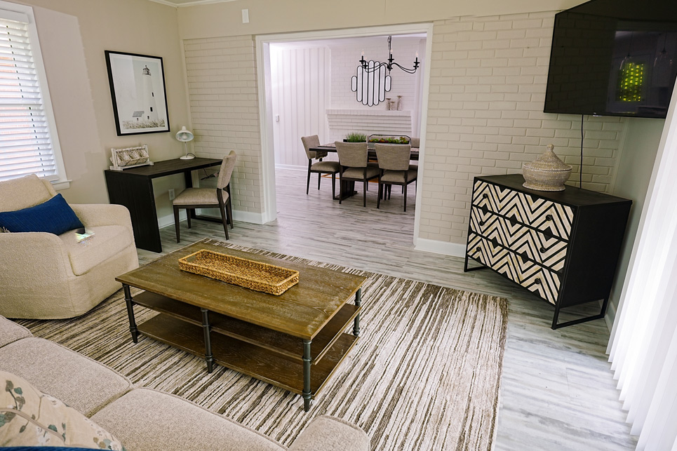 Living Room in combs house