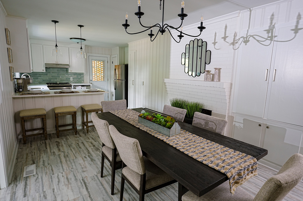 Dining room in combs house