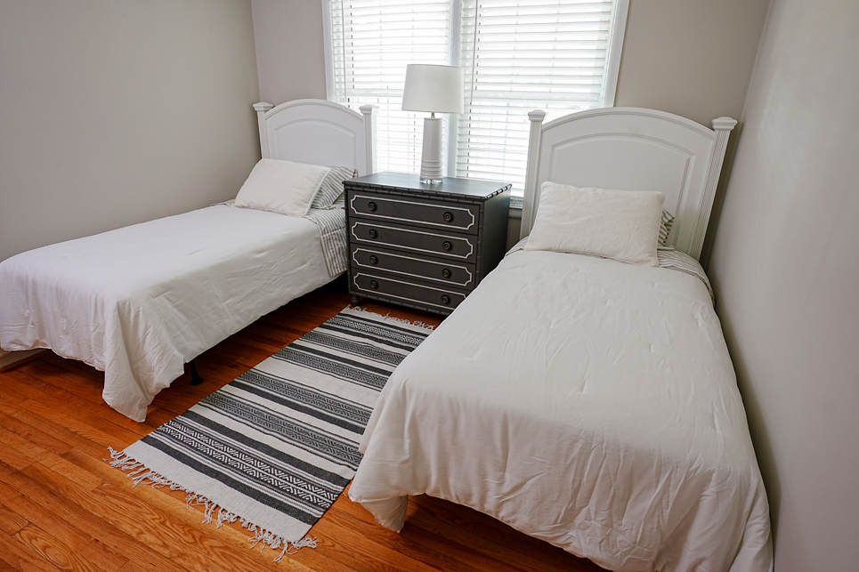 Bedroom one in combs house