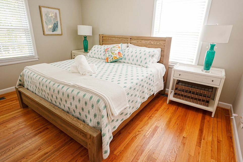 Bedroom in combs house