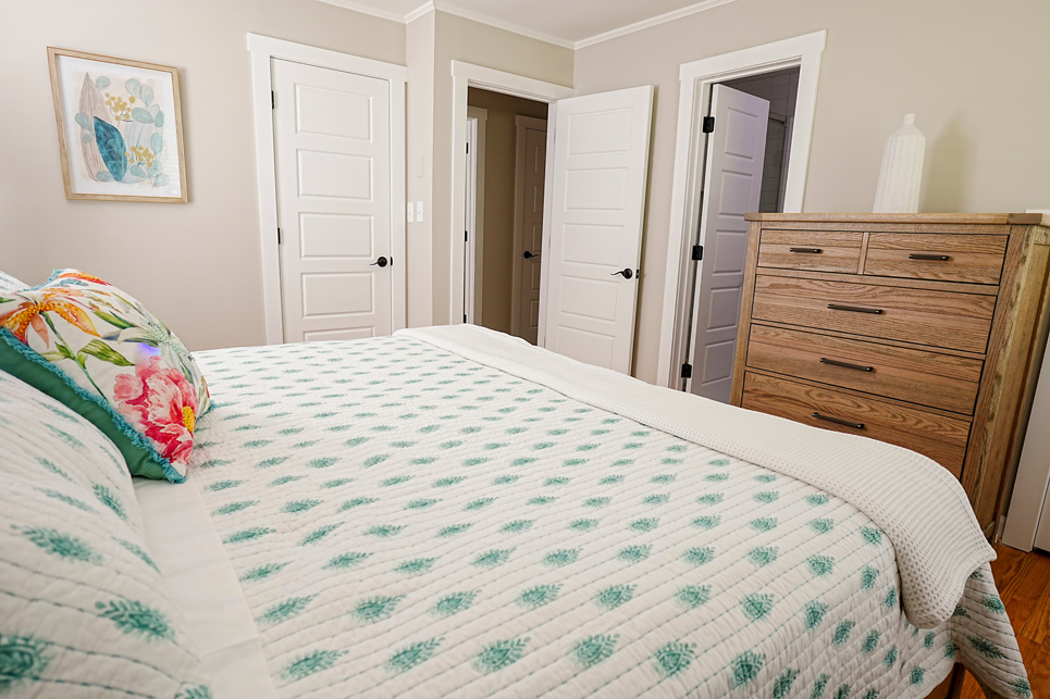 Bedroom in combs house