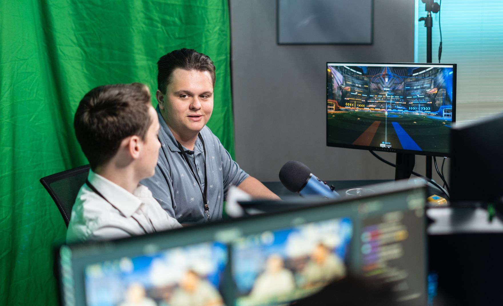 Esports lab broadcast station