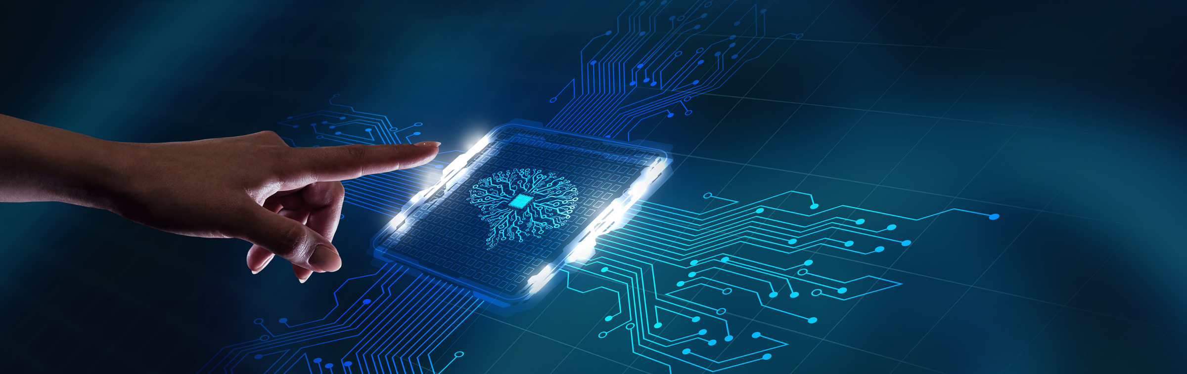 decorative, ai computer chip graphic